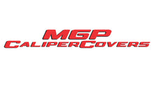 Load image into Gallery viewer, MGP 4 Caliper Covers Engraved Front &amp; Rear Gen 5/Camaro Black finish silver ch - MGP 14240SCA5BK