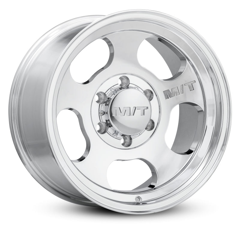 Mickey Thompson Canyon polished 16x10 wheel with 8x6.5 bolt pattern