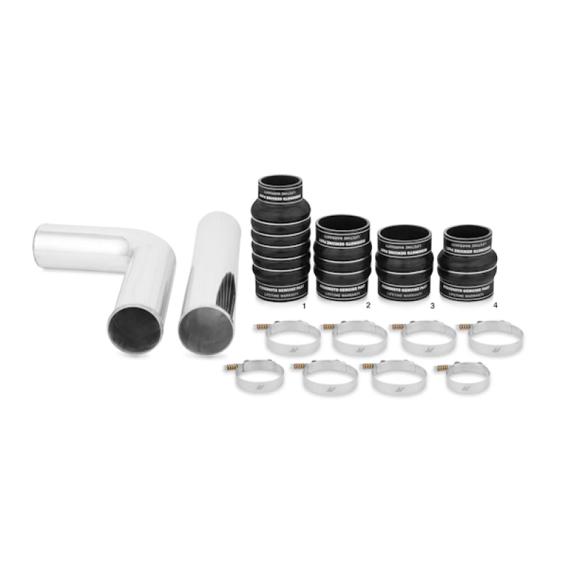 Mishimoto Mishimoto 03-07 Dodge 5.9L Cummins Intercooler Kit w/ Pipes (Black)