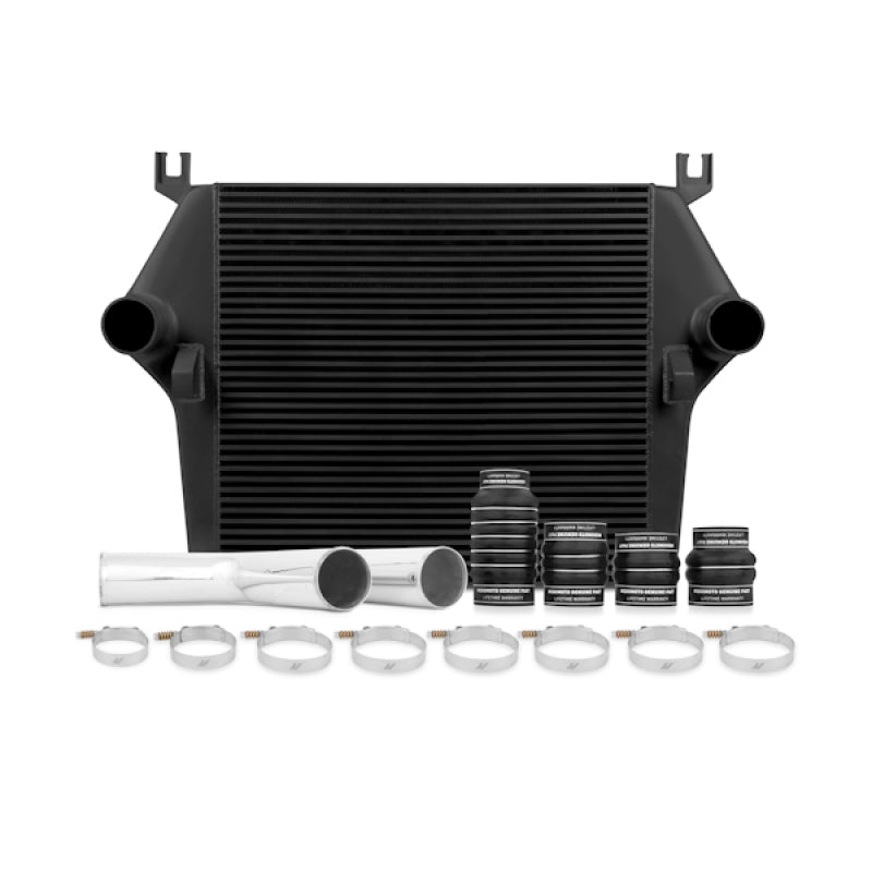 Mishimoto Mishimoto 03-07 Dodge 5.9L Cummins Intercooler Kit w/ Pipes (Black)