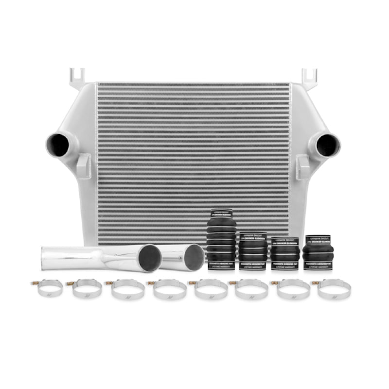 Mishimoto Mishimoto 03-07 Dodge 5.9L Cummins Intercooler Kit w/ Pipes (Silver)