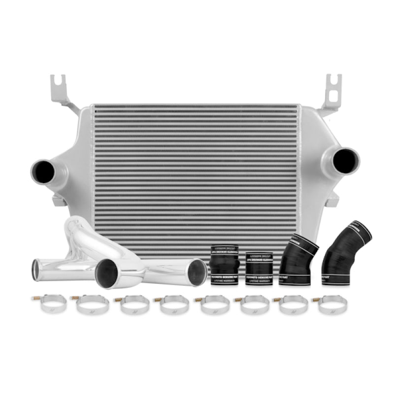 Mishimoto Mishimoto 03-07 Ford 6.0L Powerstroke Intercooler Kit w/ Pipes (Silver)