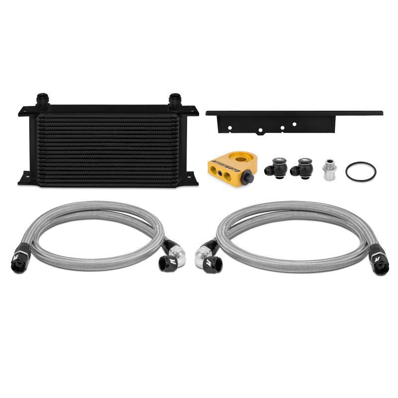 Mishimoto Mishimoto 03-09 Nissan 350Z / 03-07 Infiniti G35 (Coupe Only) Oil Cooler Kit - Thermostatic Black