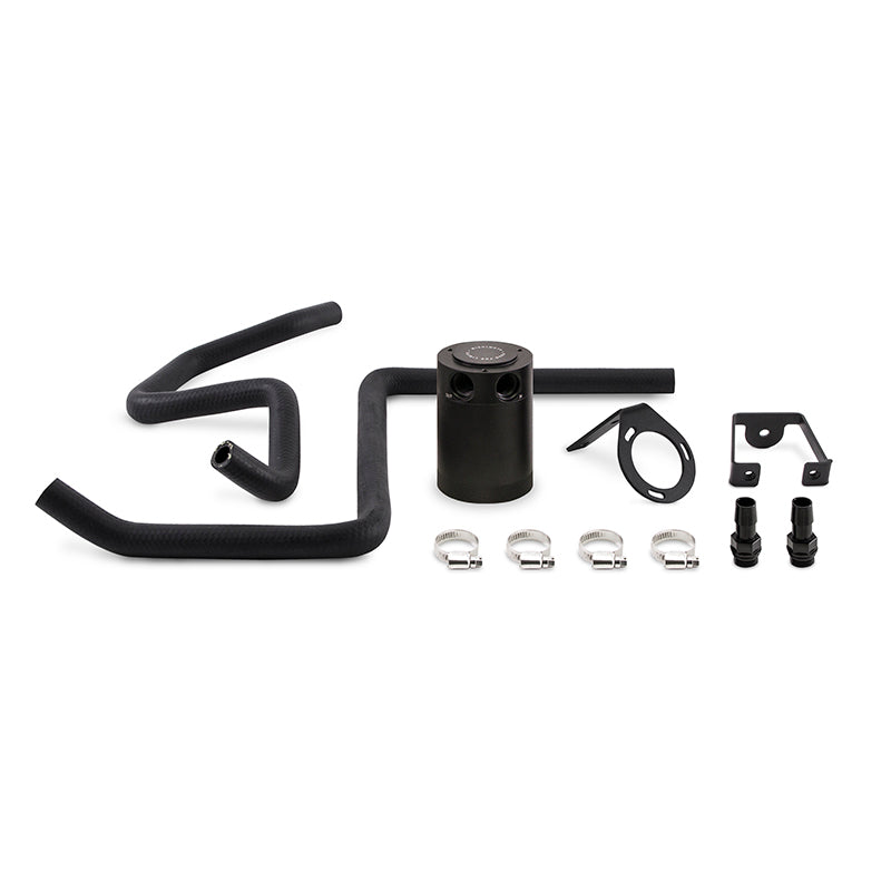 Mishimoto 05-14 Dodge Charger / 05-14 Chrysler 300C 5.7L Direct Fit Oil Catch Can Kit - Black - Black Ops Auto Works