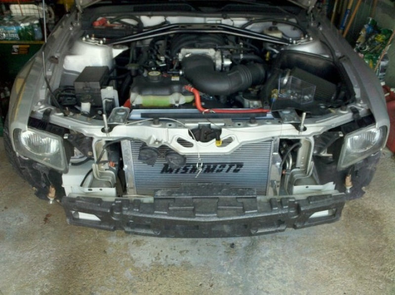 Mishimoto 05+ Ford Mustang Manual Aluminum Radiator - Black Ops Auto Works