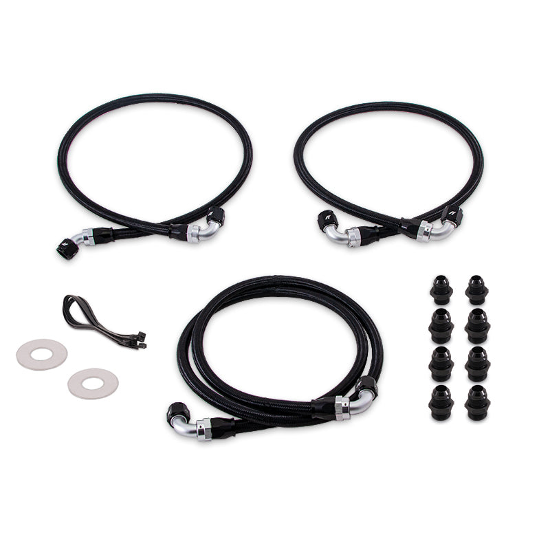 Mishimoto 06-10 Chevrolet/GMC 6.6L Duramax (LLY/LBZ/LMM) Transmission Cooler Line Kit - Black Ops Auto Works