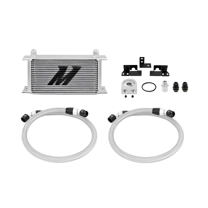 Mishimoto Mishimoto 07-11 Jeep Wrangler JK Oil Cooler Kit - Silver