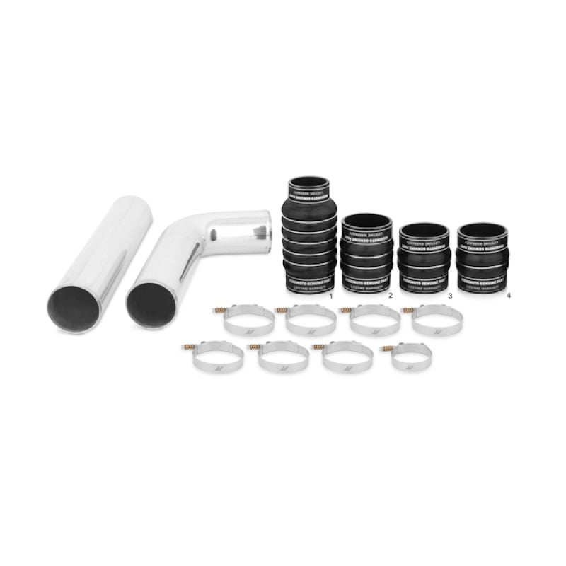 Mishimoto Mishimoto 07.5-09 Dodge 6.7L Cummins Intercooler Kit w/ Pipes (Black)