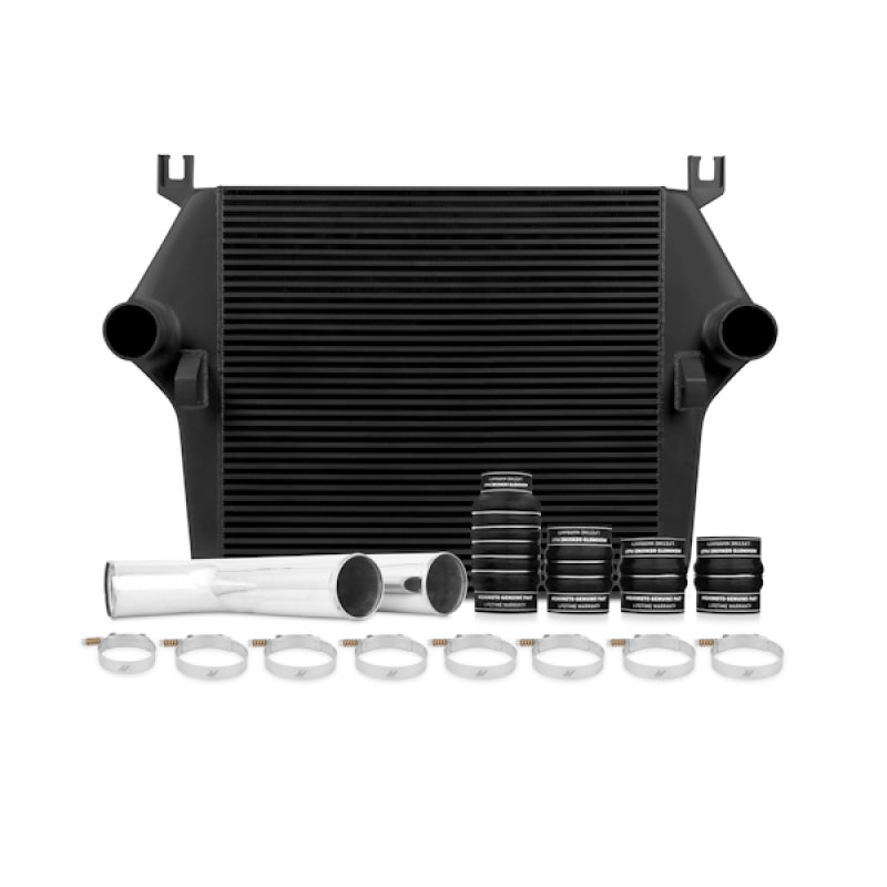 Mishimoto Mishimoto 07.5-09 Dodge 6.7L Cummins Intercooler Kit w/ Pipes (Black)
