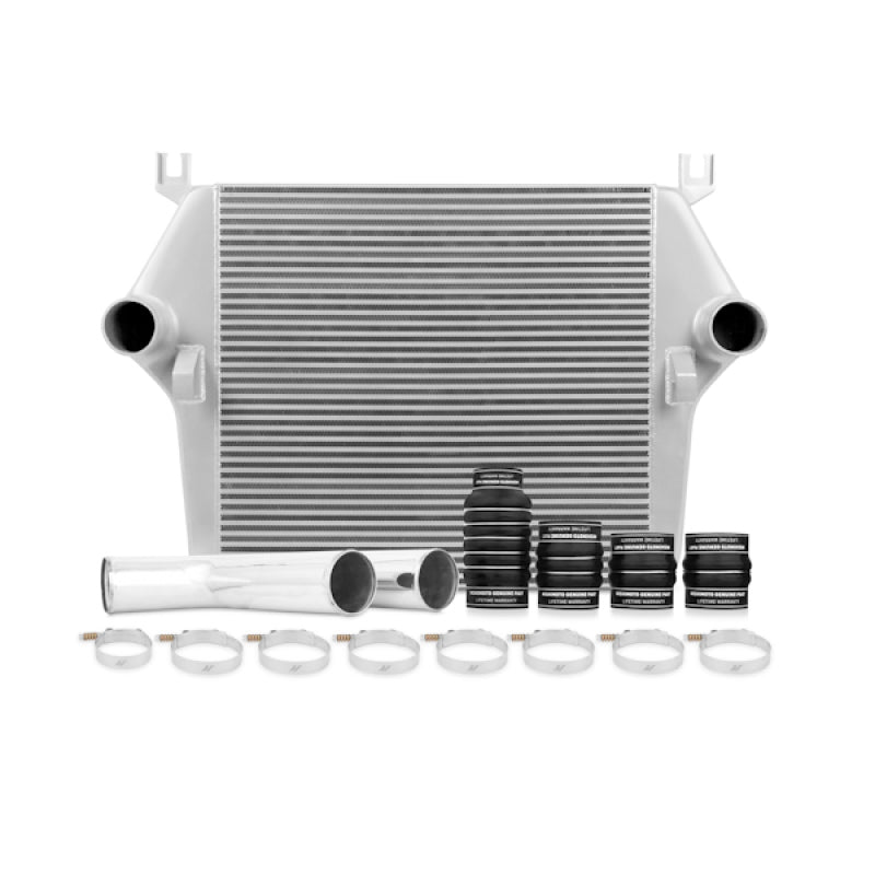 Mishimoto Mishimoto 07.5-09 Dodge 6.7L Cummins Intercooler Kit w/ Pipes (Silver)