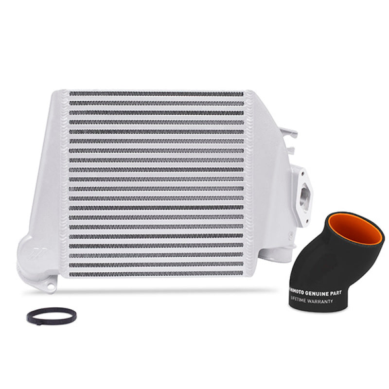 Mishimoto Mishimoto 08-14 Subaru WRX Top-Mount Intercooler Kit - Powder Coated Silver & Black Hoses