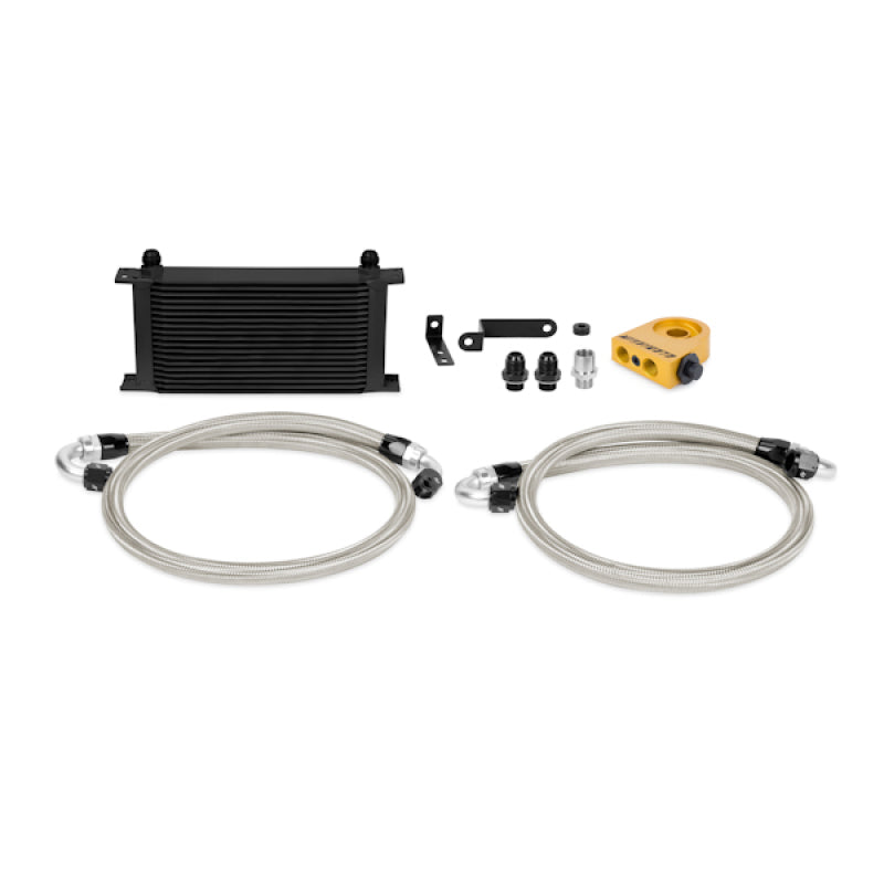 Mishimoto Mishimoto 08-14 WRX/STi Thermostatic Oil Cooler Kit - Black