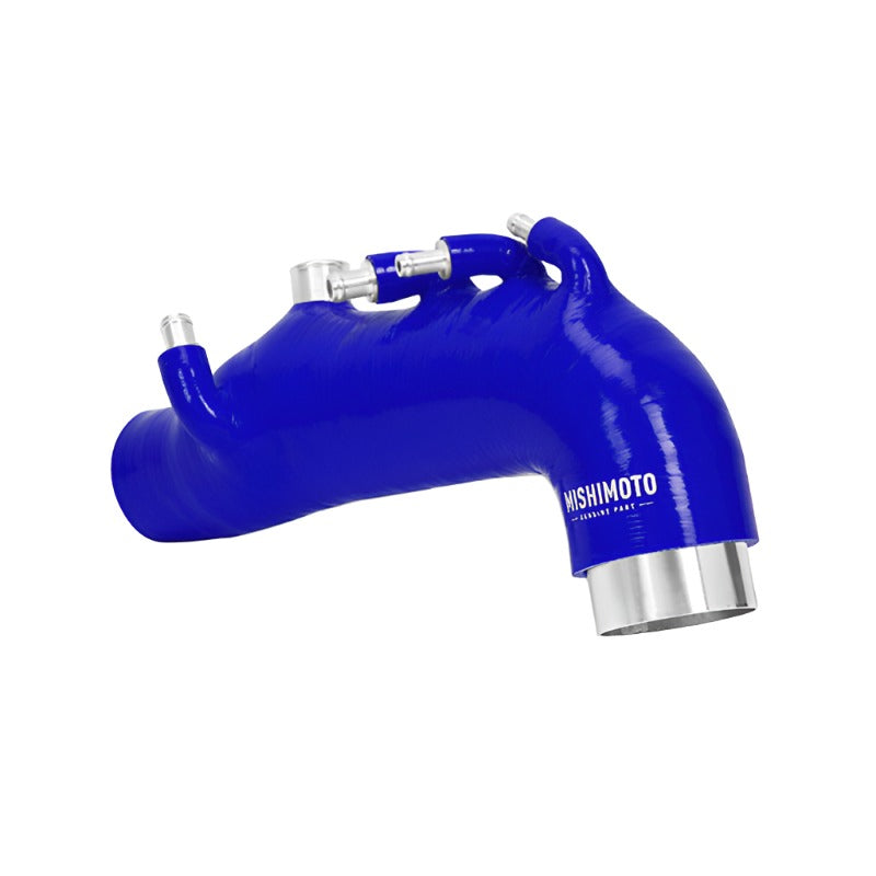 Mishimoto 08 Subaru WRX Blue Silicone Induction Hose - Black Ops Auto Works
