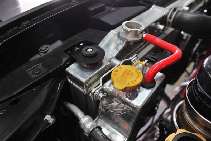 Mishimoto 08+ Subaru WRX/STI Polished Aluminum Coolant Overflow Tank - Black Ops Auto Works