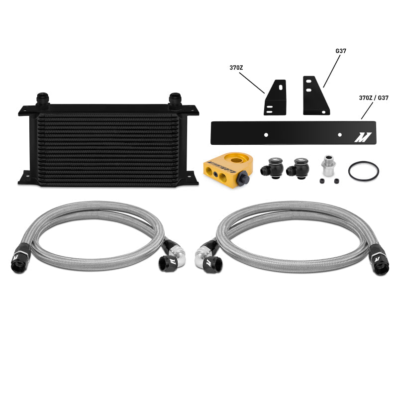 Mishimoto Mishimoto 09-12 Nissan 370Z / 08-12 Infiniti G37 (Coupe Only) Thermostatic Oil Cooler Kit