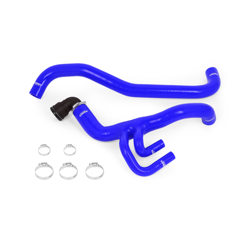 Mishimoto 10-14 Ford F-150 Raptor 6.2L V8 Blue Silicone Radiator Hose Kit - Black Ops Auto Works