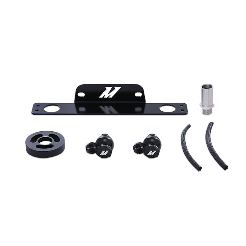 Mishimoto 10-15 Chevrolet Camaro SS Oil Cooler Kit (Non-Thermostatic) - Silver - Black Ops Auto Works