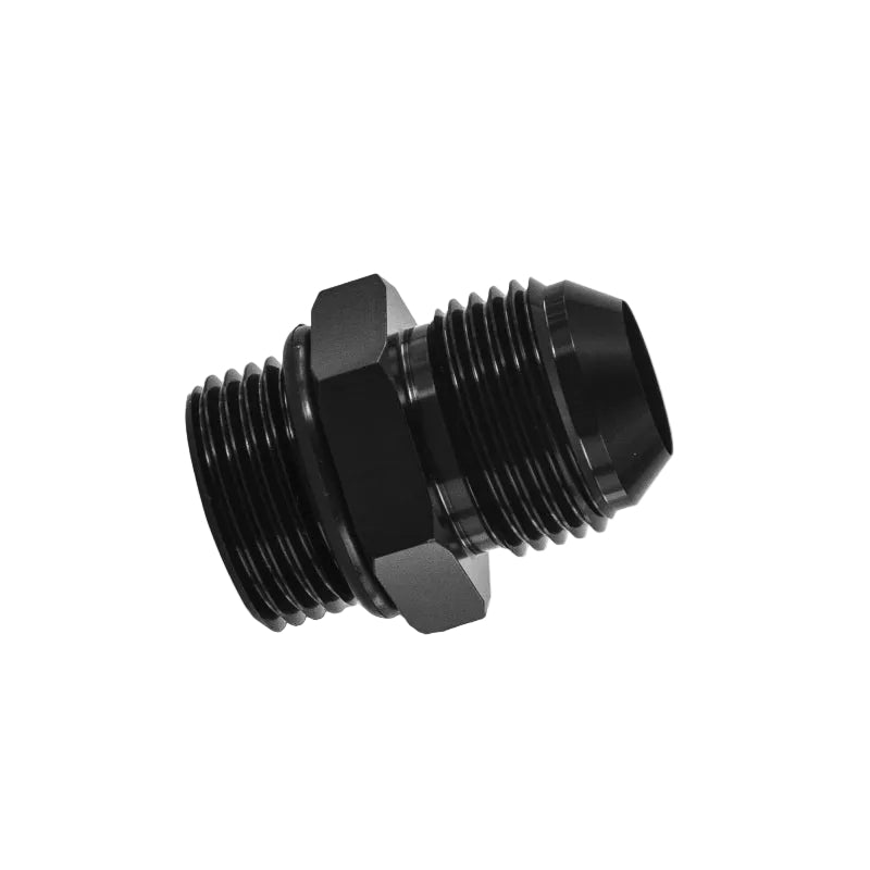 Mishimoto Mishimoto -10 ORB to -10AN Aluminum Fitting - Black