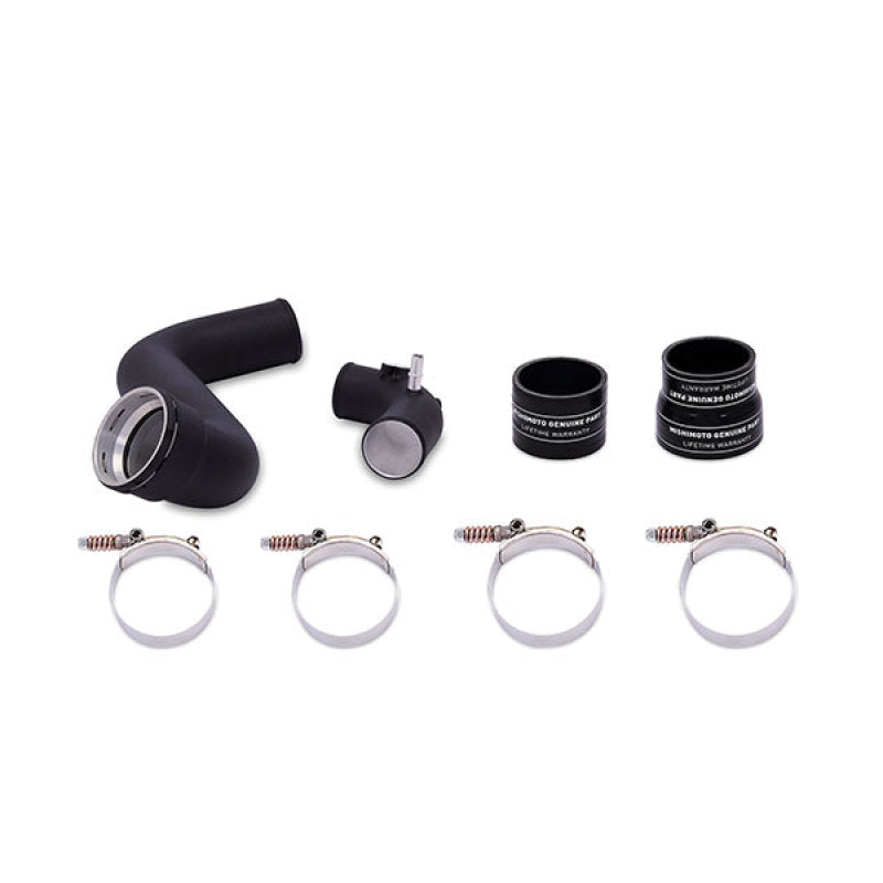 Mishimoto Mishimoto 11-14 Ford F-150 3.5L EcoBoost Cold Side Intercooler Pipe Kit - Wrinkle Black