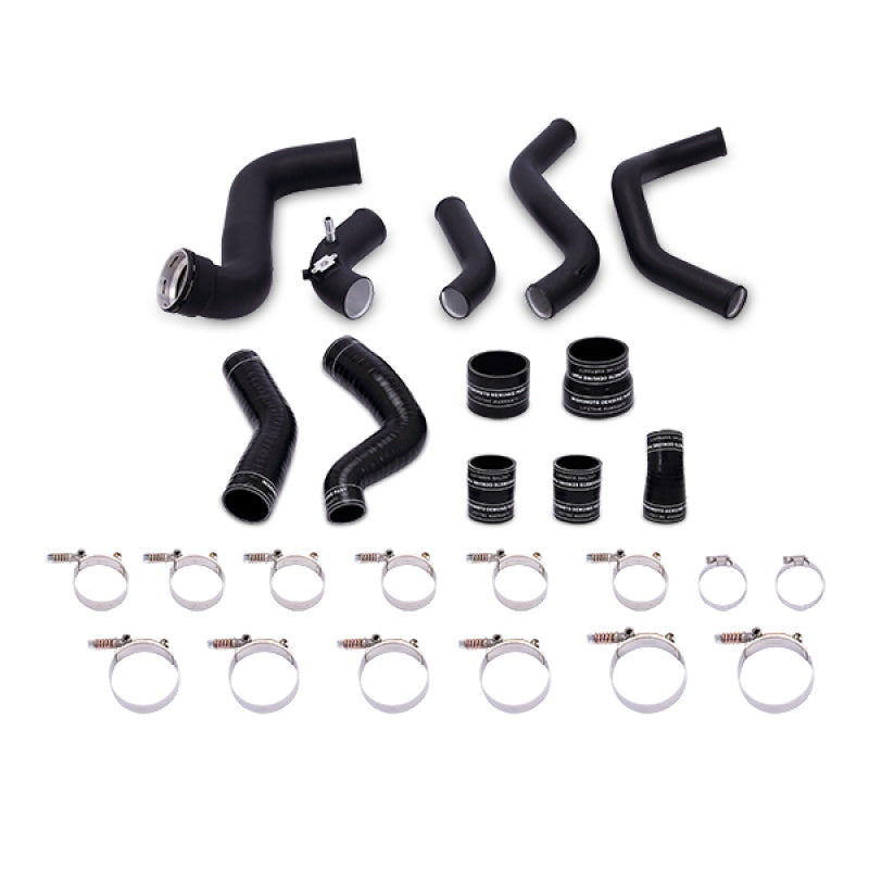 Mishimoto Mishimoto 11-14 Ford F-150 3.5L Ecoboost Intercooler Kit w/ Pipes (Wrinkle Black)