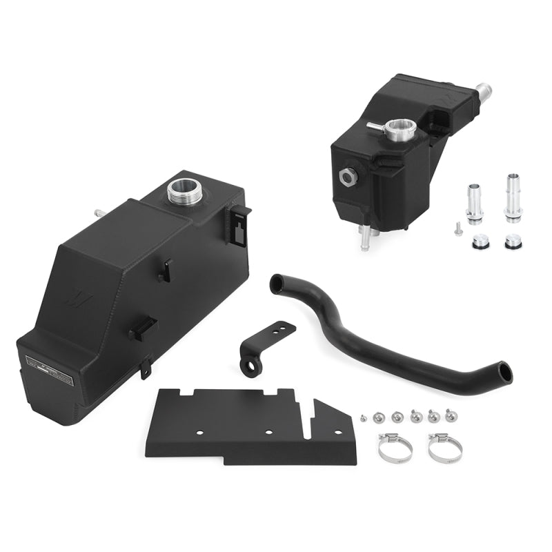 Mishimoto Mishimoto 11-19 Ford 6.7L Powerstroke Expansion Tank Kit - Micro-Wrinkle Black