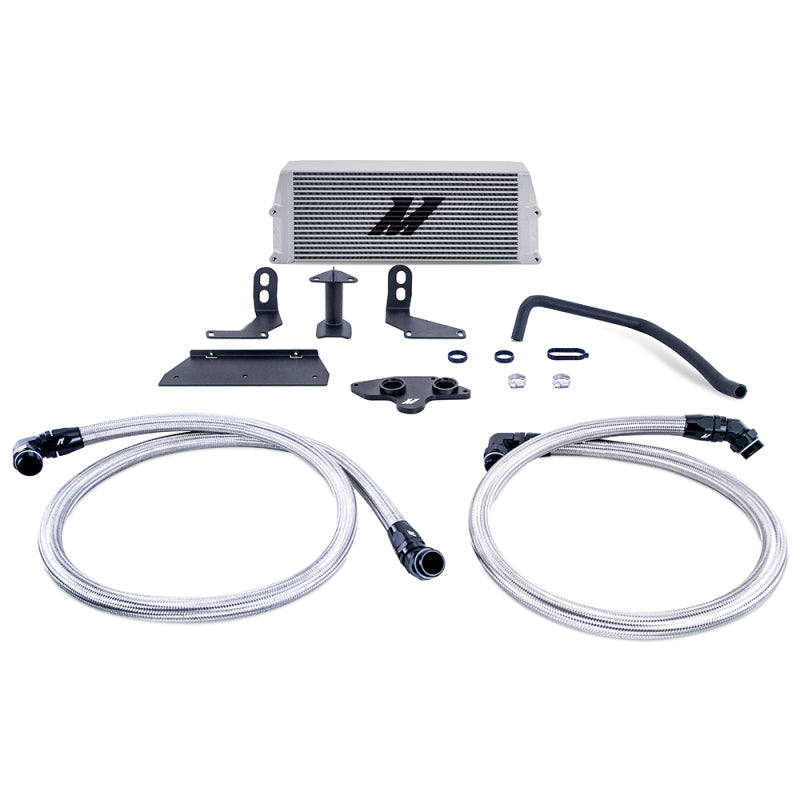 Mishimoto Mishimoto 11-19 Ford 6.7L Powerstroke Performance Oil Cooler Kit - Silver