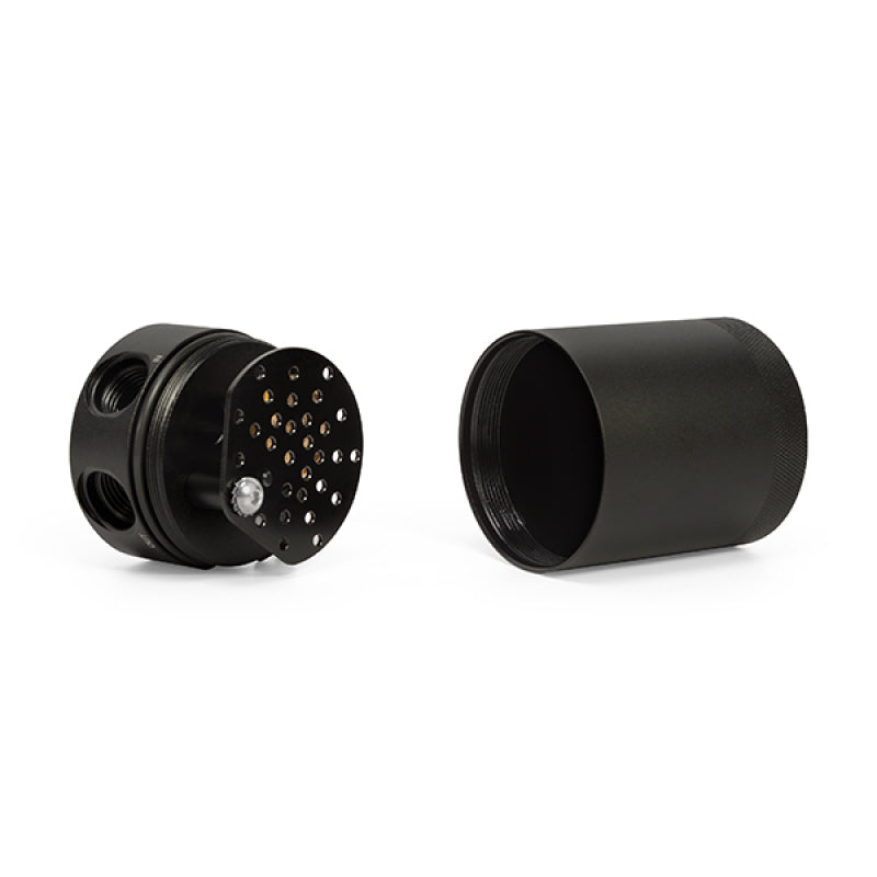 Mishimoto Mishimoto 15-16 Ford F-150 EcoBoost 3.5L Baffled Oil Catch Can Kit - Black