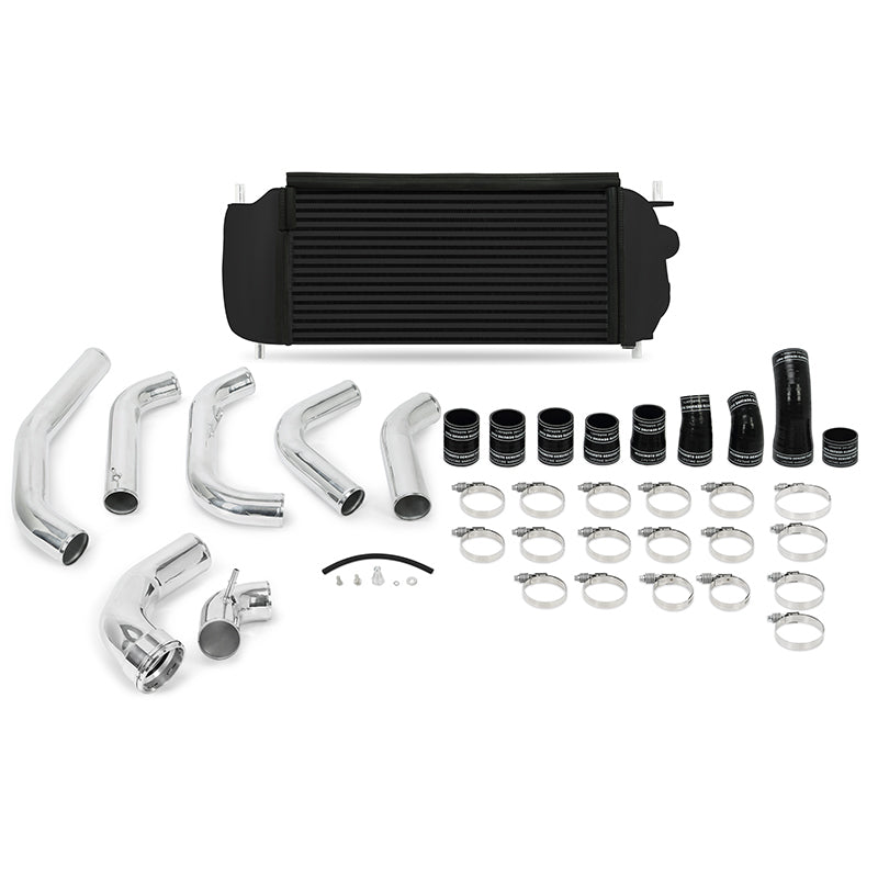 Mishimoto Mishimoto 15-16 Ford F-150 EcoBoost 3.5L Black Performance Intercooler Kit w/ Polished Pipes