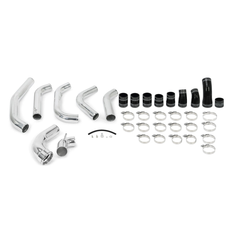 Mishimoto Mishimoto 15-16 Ford F-150 EcoBoost 3.5L Black Performance Intercooler Kit w/ Polished Pipes