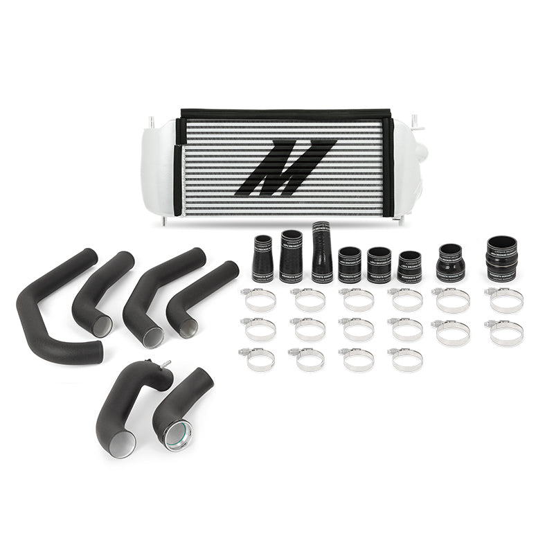 Mishimoto Mishimoto 15-17 Ford F-150 2.7L EcoBoost Silver Performance Intercooler Kit w/ Black Pipes