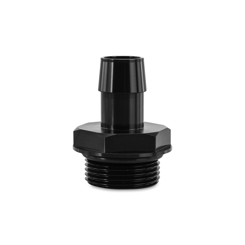 Mishimoto Mishimoto -16ORB to 3/4in. Hose Barb Aluminum Fitting - Black