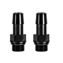 Load image into Gallery viewer, Mishimoto Mishimoto 16X1.5 TO 1/2in. Hose Barb Aluminum Fittings (Pack of 2)