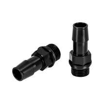Load image into Gallery viewer, Mishimoto Mishimoto 16X1.5 TO 1/2in. Hose Barb Aluminum Fittings (Pack of 2)
