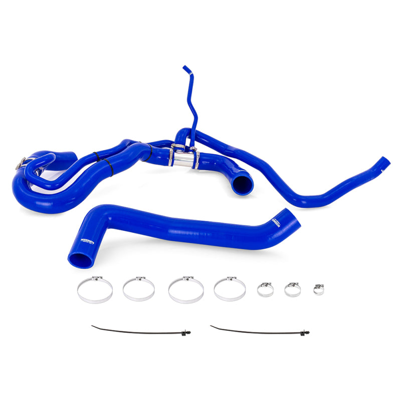 Mishimoto Mishimoto 17-19 Chevrolet Duramax 6.6L L5P Blue Silicone Radiator Hose Kit