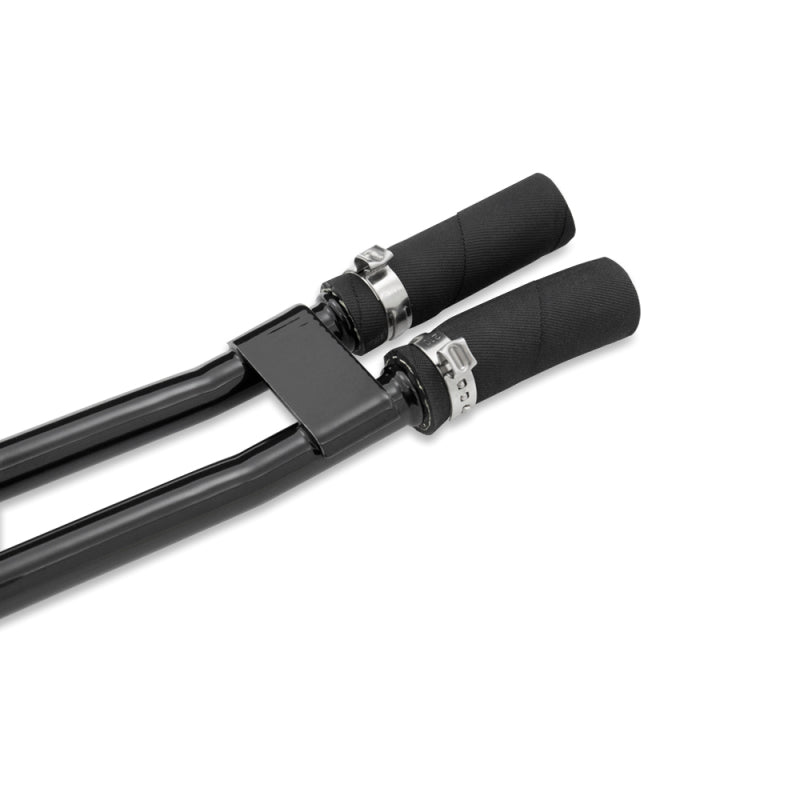 Mishimoto 17-19 Ford 6.7L Powerstroke Transmission Cooler Kit Silver - Black Ops Auto Works