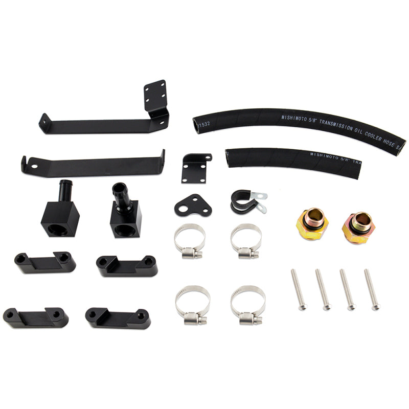 Mishimoto 17-19 GM 6.6L Duramax (L5P) Transmission Cooler - Silver - Black Ops Auto Works