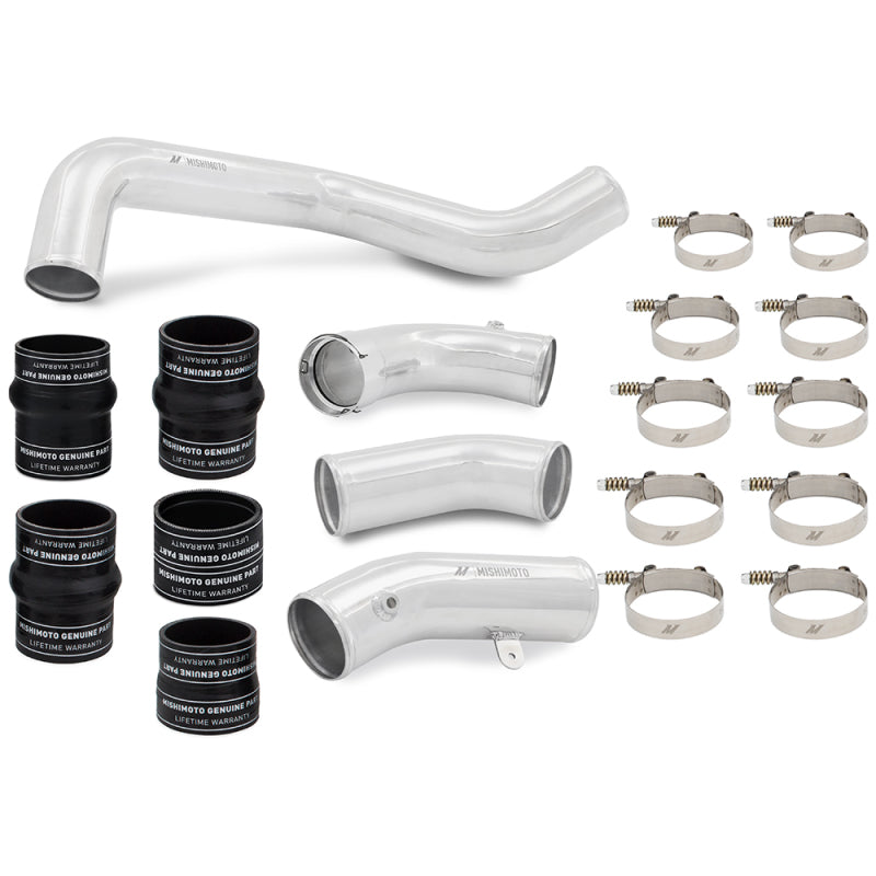 Mishimoto Mishimoto 17-19 GM 6.6L L5P Intercooler Pipe and Boot Kit Polished