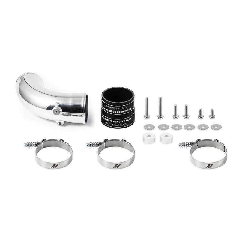 Mishimoto Mishimoto 17-19 GM L5P Duramax Intercooler Kit - Silver w/ WBK Pipes