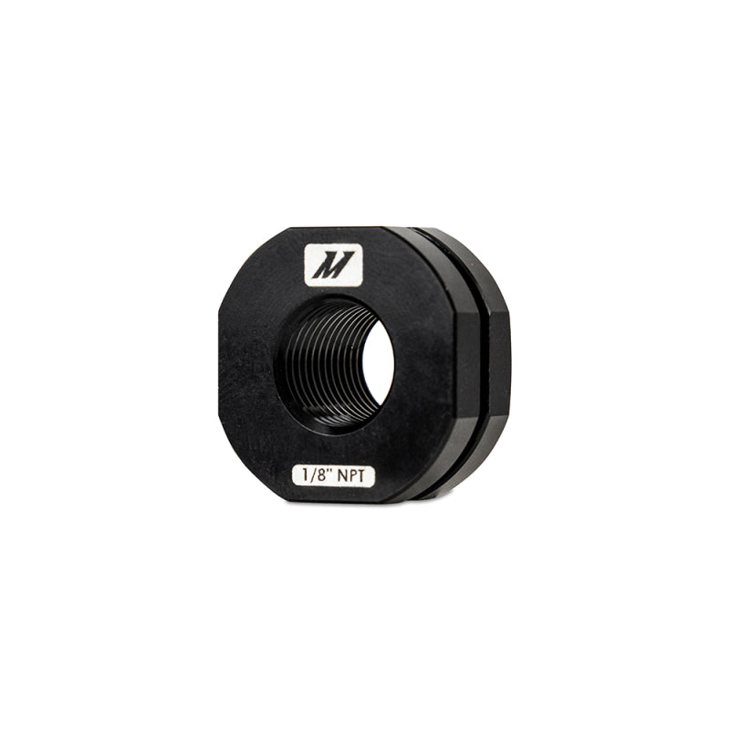 Mishimoto Mishimoto 1/8in NPT CNC-Machined Nozzle Mount Adapter - Black