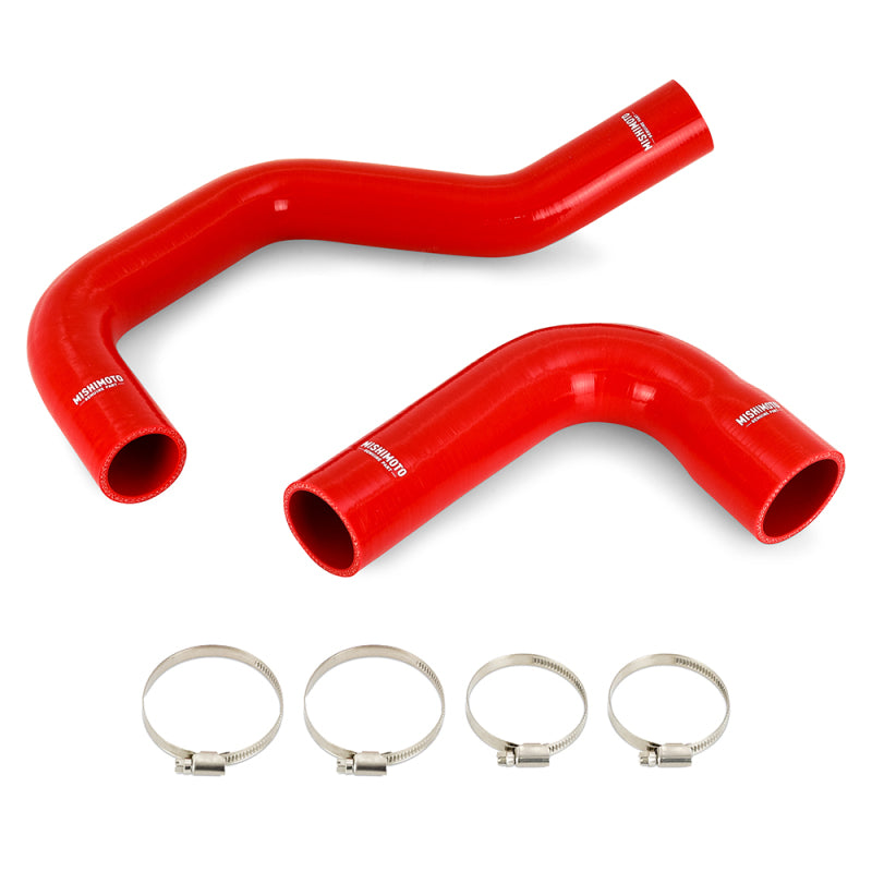 Mishimoto Mishimoto 1991-1993 Dodge 5.9L Cummins Silicone Coolant Hose Kit Red