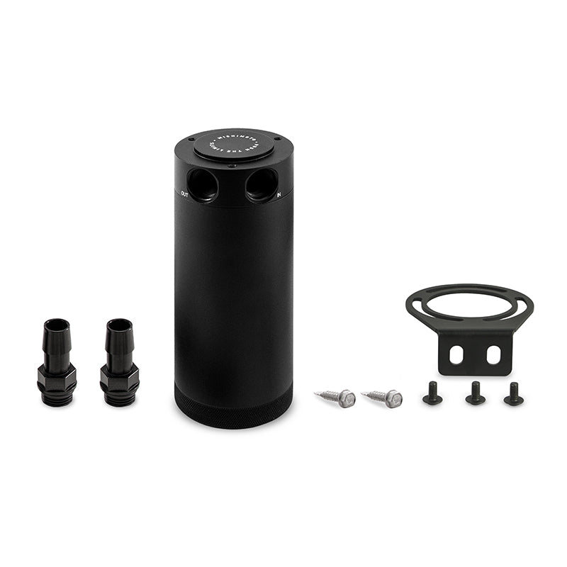 Mishimoto Mishimoto 2-Port Universal XL Baffled Catch Can - Black