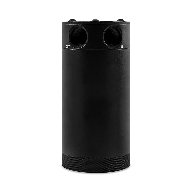Mishimoto Mishimoto 2-Port Universal XL Baffled Catch Can - Black