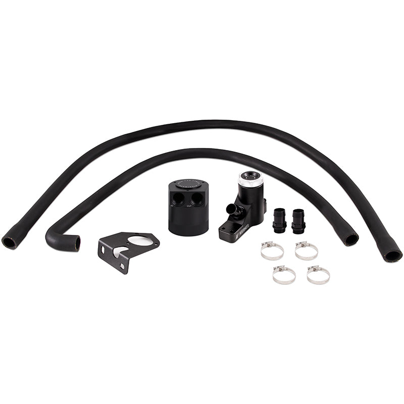 Mishimoto Mishimoto 2008-2010 Powerstroke Baffled Oil Catch Can Kit