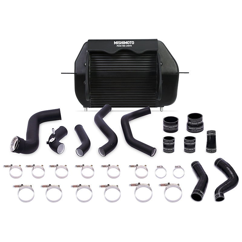 Mishimoto Mishimoto 2011-2014 Ford F-150 EcoBoost Black Intercooler w/ Black Pipes