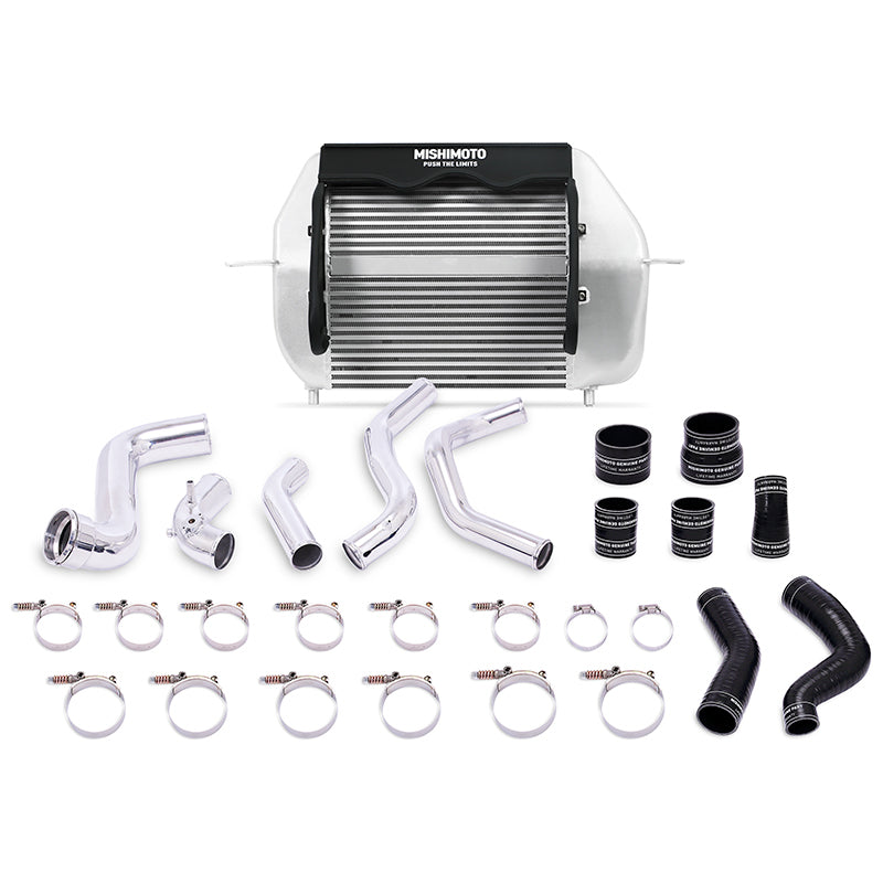 Mishimoto Mishimoto 2011-2014 Ford F-150 EcoBoost Silver Intercooler w/ Polished Pipes