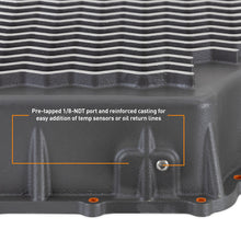Load image into Gallery viewer, Mishimoto Mishimoto 2011+ Powerstroke 6R140 Transmission Pan - Cast - GR