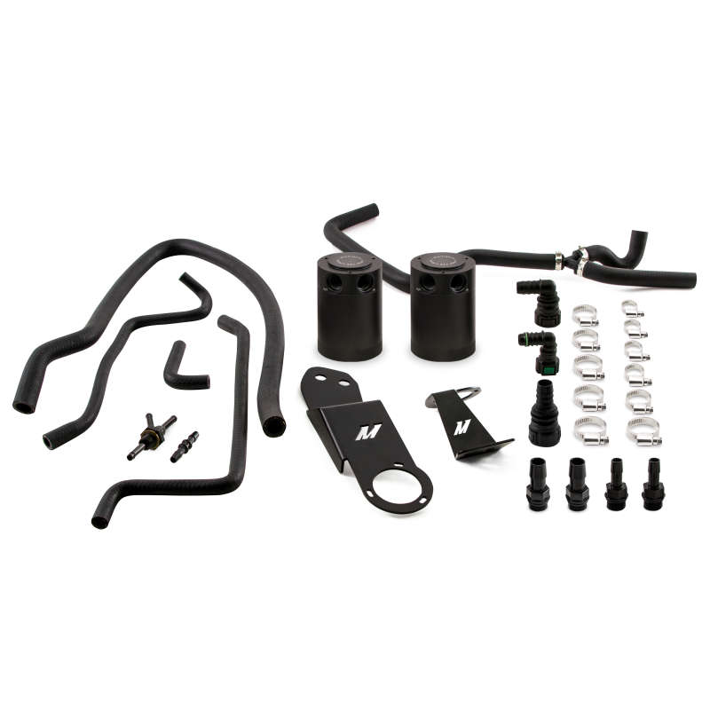 Mishimoto Mishimoto 2013+ Cadillac ATS 2.0T Baffled Oil Catch Can Kit - Black