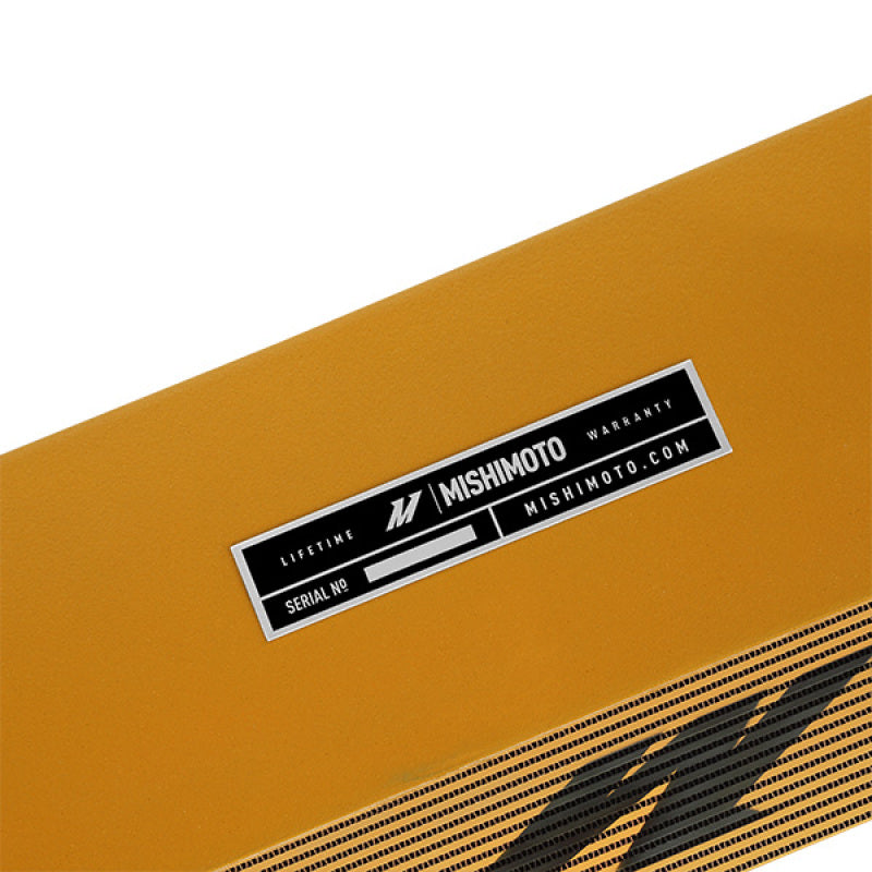 Mishimoto Mishimoto 2013+ Ford Focus ST Gold Intercooler w/ Black Pipes