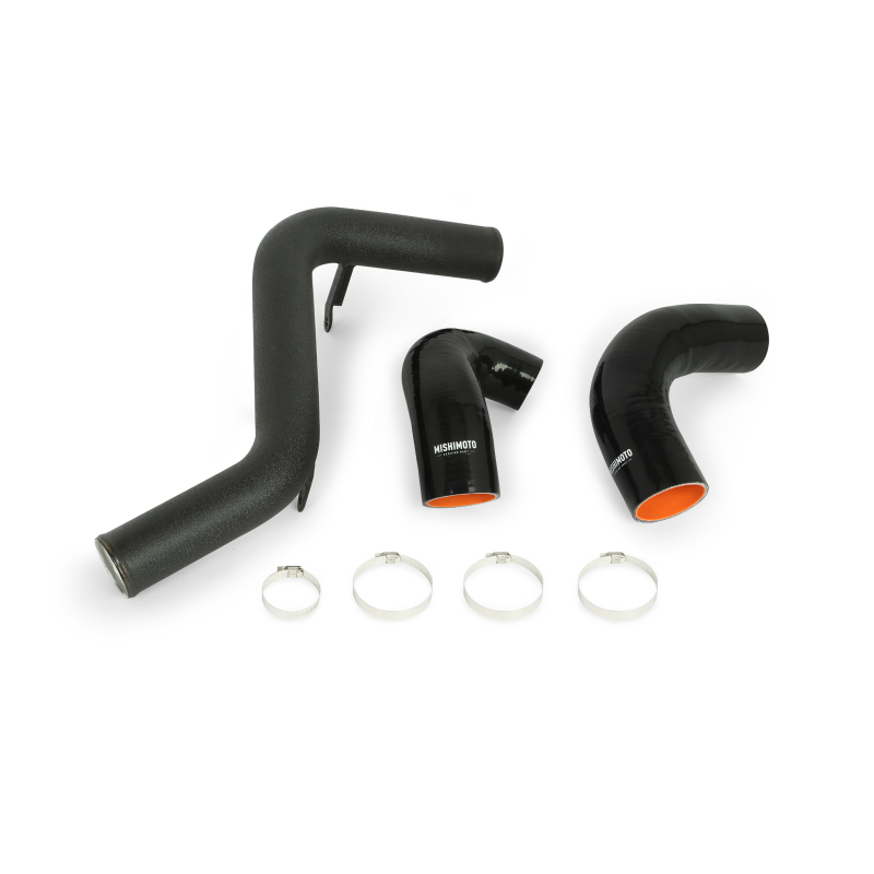 Mishimoto Mishimoto 2013+ Ford Focus ST Hot Side Intercooler Pipe Kit - Wrinkle Black