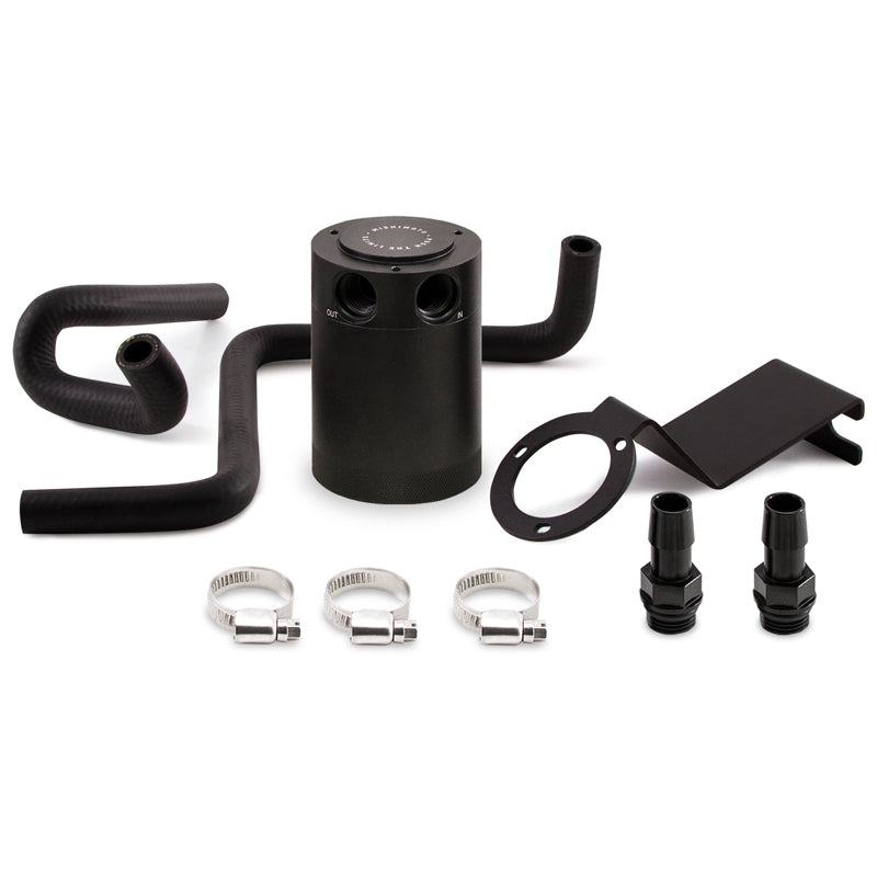 Mishimoto Mishimoto 2013+ Subaru BRZ / 2017+ Toyota 86 / 13-16 Scion FR-S Baffled Oil Catch Can Kit - Black